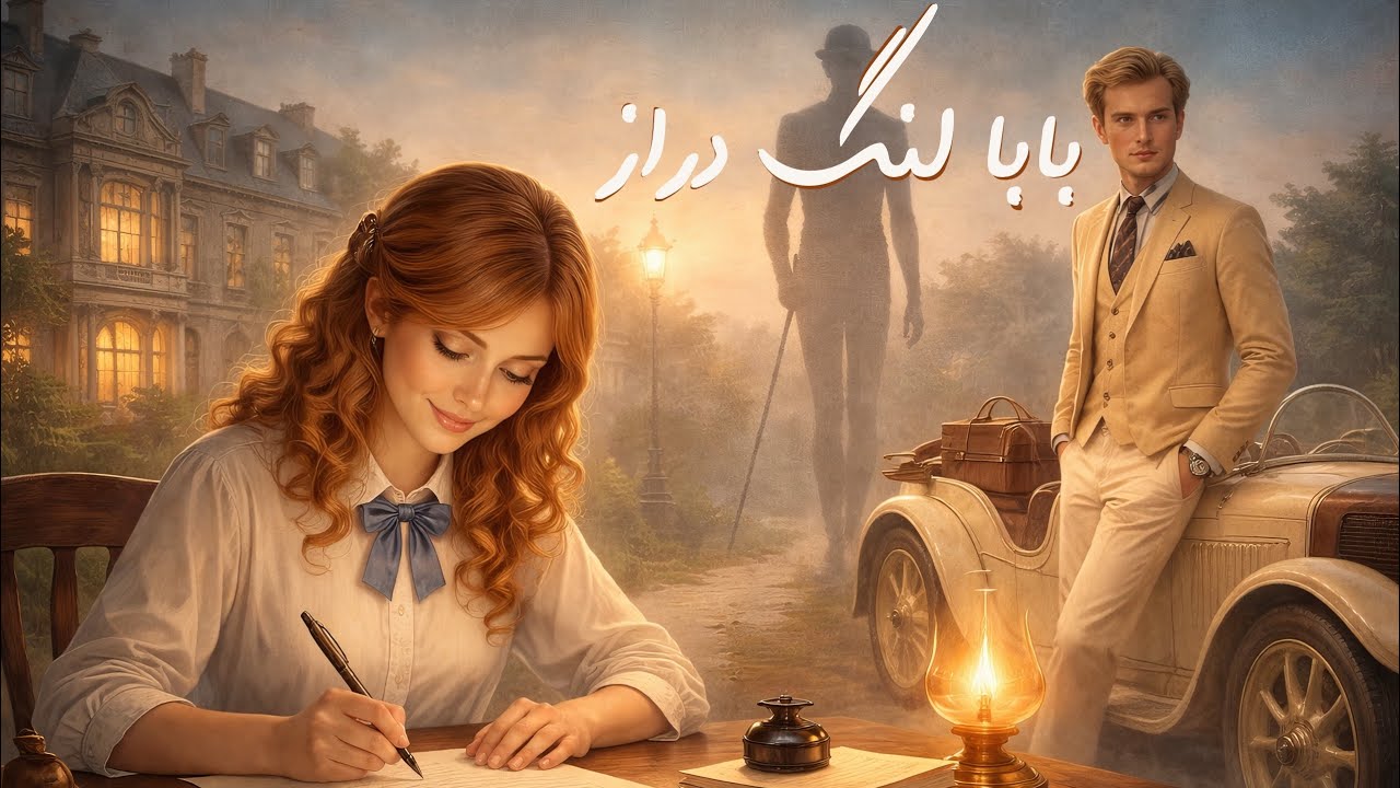 بابا لنگ‌ دراز  | با صدای شیرین و روایتی پر از زندگی | کتاب صوتی فارسی