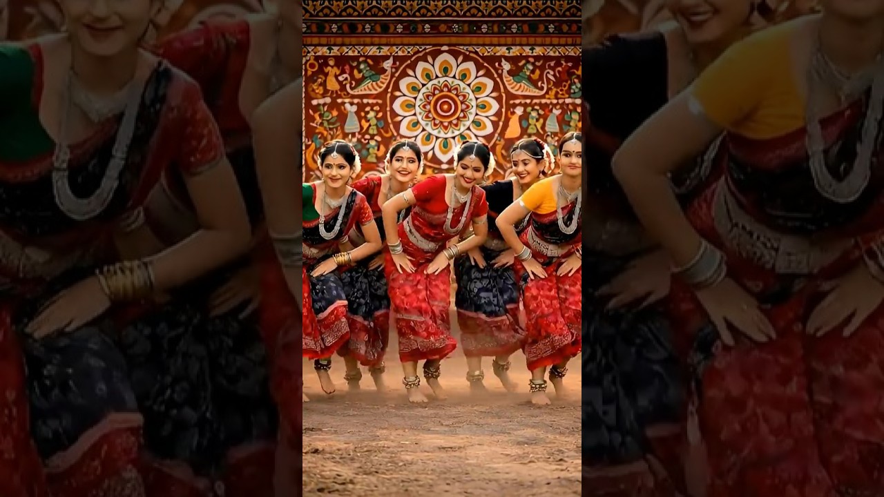 Village Vibes of Odisha 🌾 | Traditional Sambalpuri Dance 💃