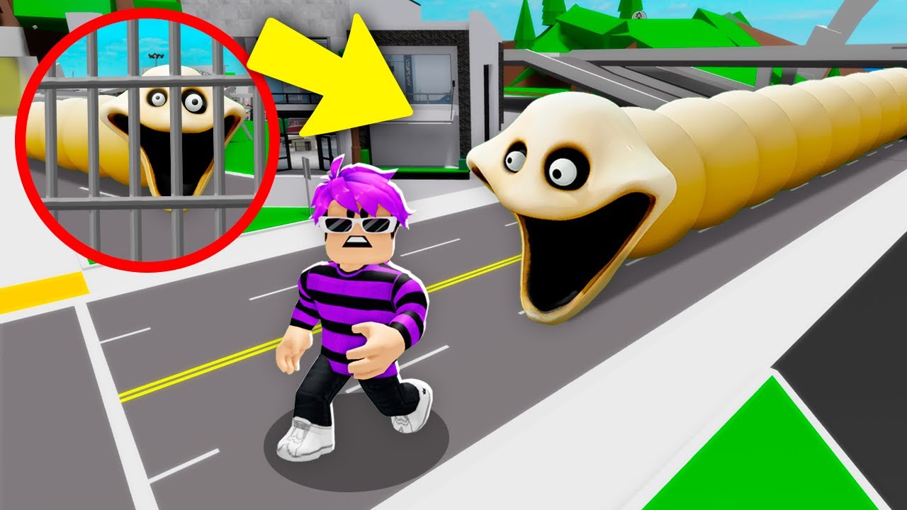 THEY CAPTURED THE HUNGRY WORM IN BROOKHAVEN RP..