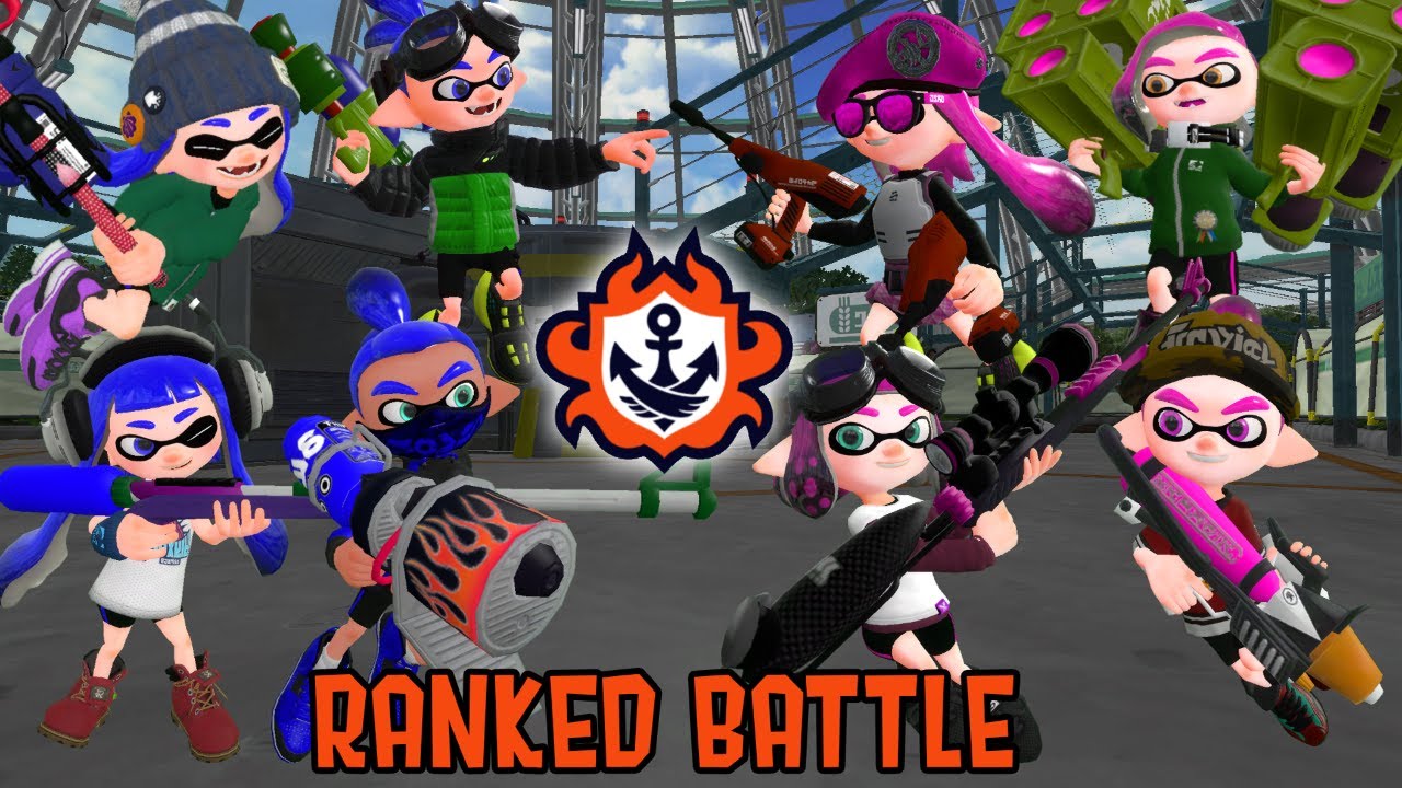 Ranked Turf War Rainmaker [Splatoon Gmod]