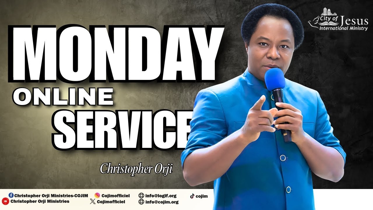 Monday Online Service With God, Jesus Christ And The Holy Spirit.#cojim | #logif 15-09-2025