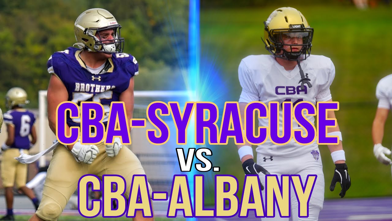 CBA-Syracuse vs. CBA-Albany High School Football 2025