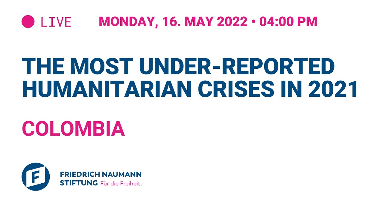 The most under-reported humanitarian crises in 2021 - Colombia