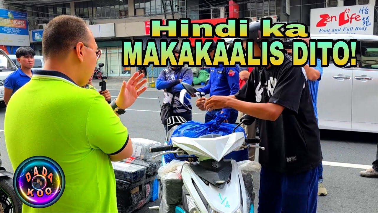 Motorcycle Rider, Pinakyaw ang violation!