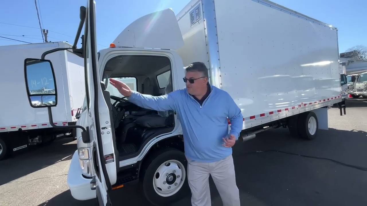 2025 Isuzu NRR gas equipped with an 18’ Custom US Truck body