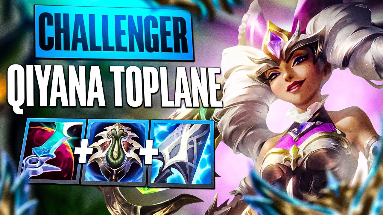 CHALLENGER AVEC QIYANA TOPLANE ! IL A 80% DE WINRATE ! (Ft Mat)