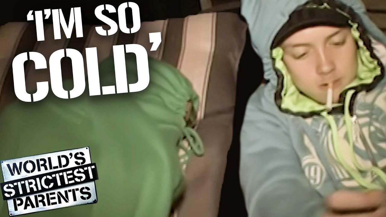 They're banished to sleep outside in the cold | World's Strictest Parents