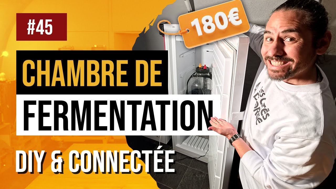 UNE CHAMBRE DE FERMENTATION CONNECTÉE POUR MOINS 180€ ❄️ (Sans percer !)