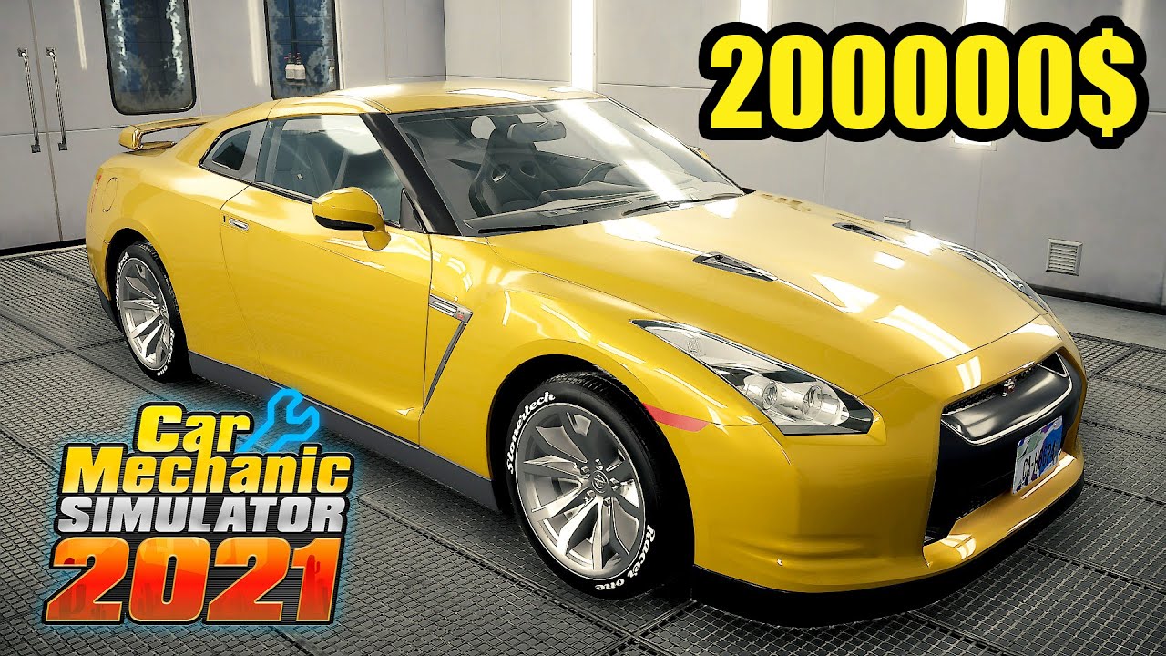 MÓJ NOWY NAJDROŻSZY I NAJSZYBSZY POJAZD GT-R - CAR MECHANIC SIMULATOR 2021 #36