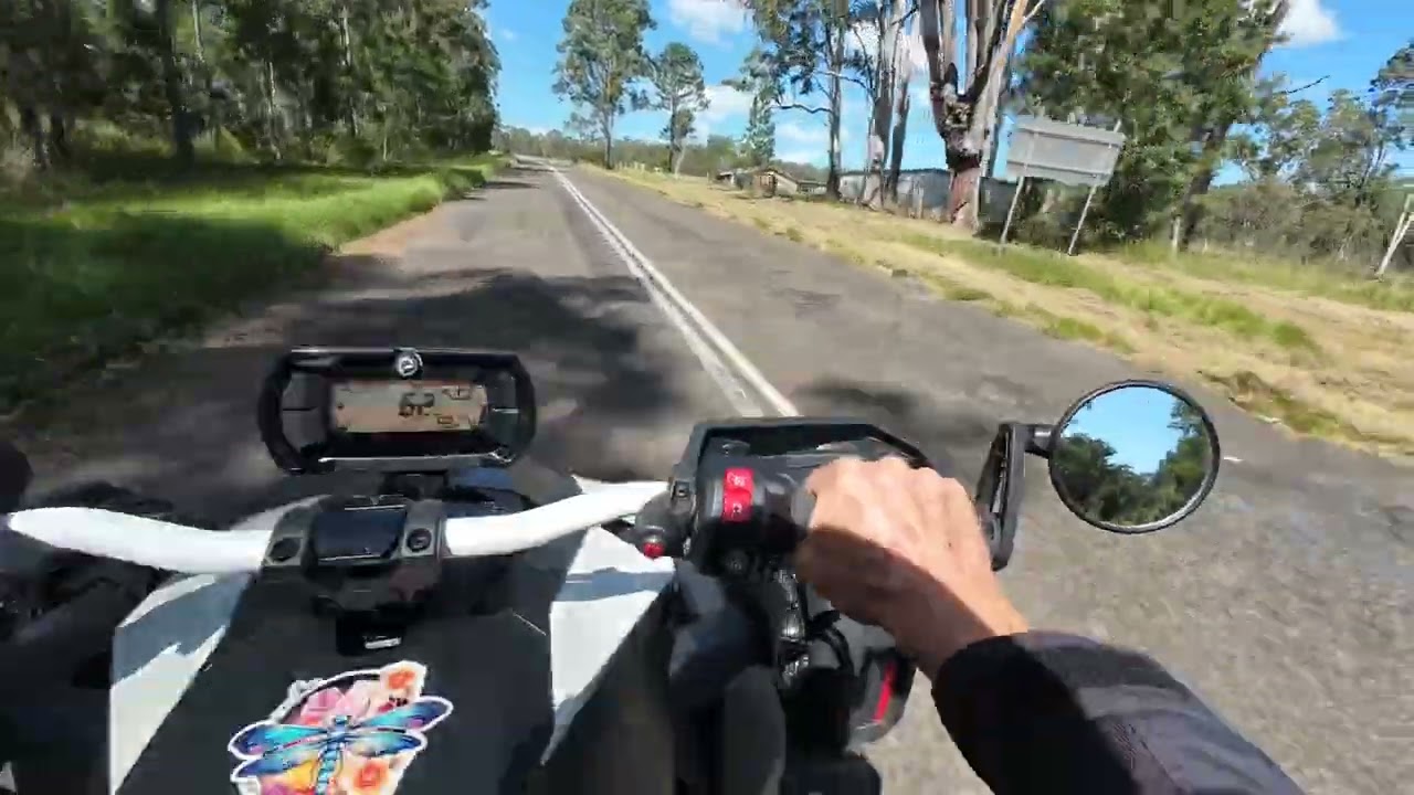 Old man on a Ryker.