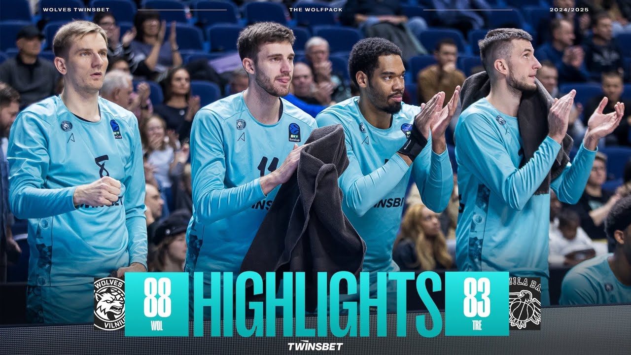 Wolves Twinsbet – Dolomiti Energia Trento | Highlights | 2024.11.12