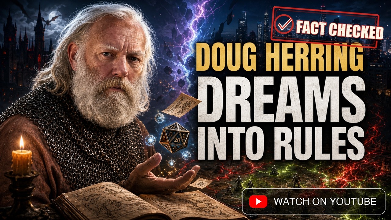 DOUG HERRING: The Man Who Made Dreams Bleed Into the Rules