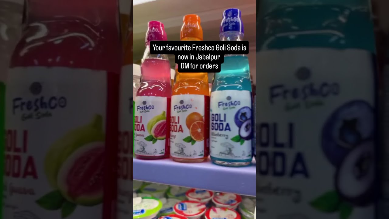India's fastest growing beverage brand Freshco Goli Soda ! 