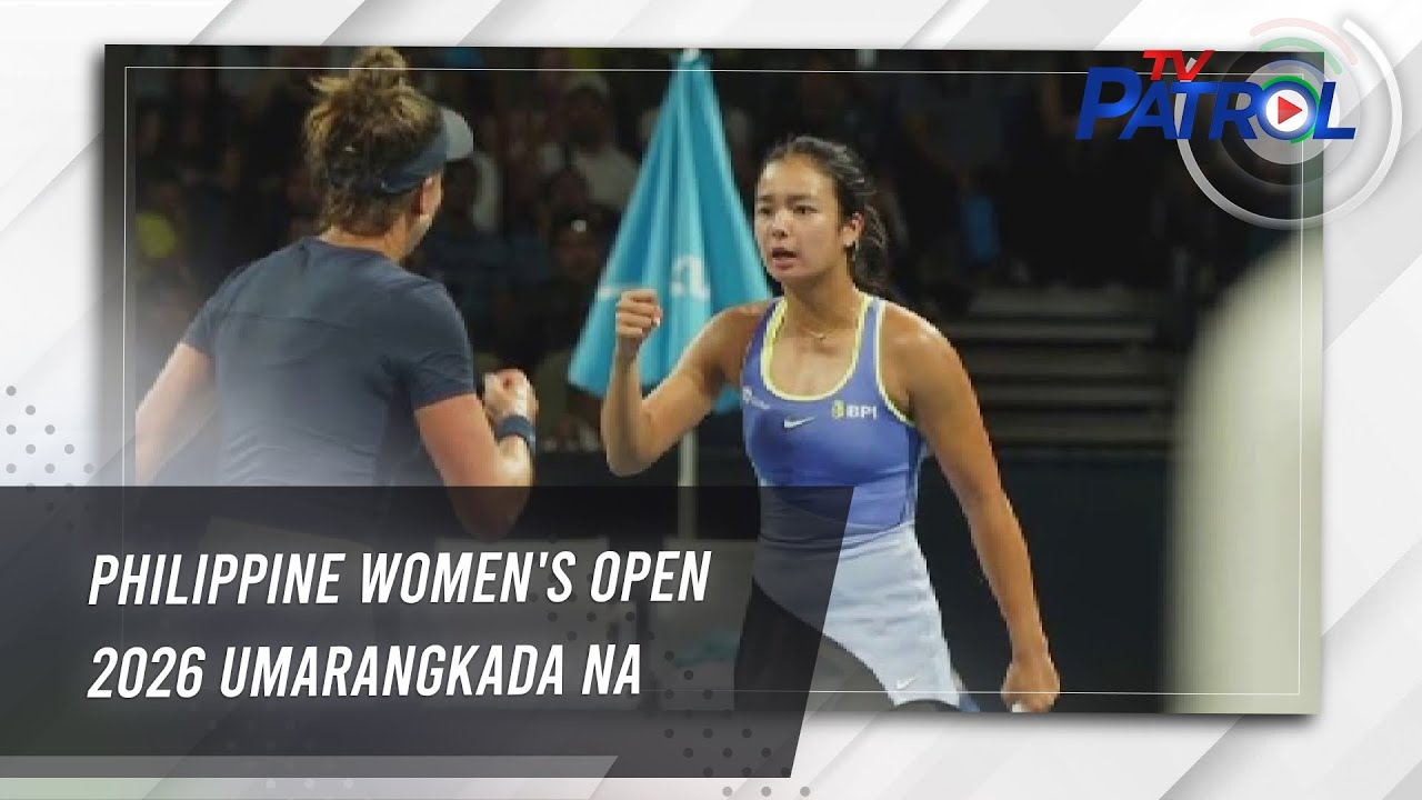 Philippine Women's Open 2026 umarangkada na | TV Patrol