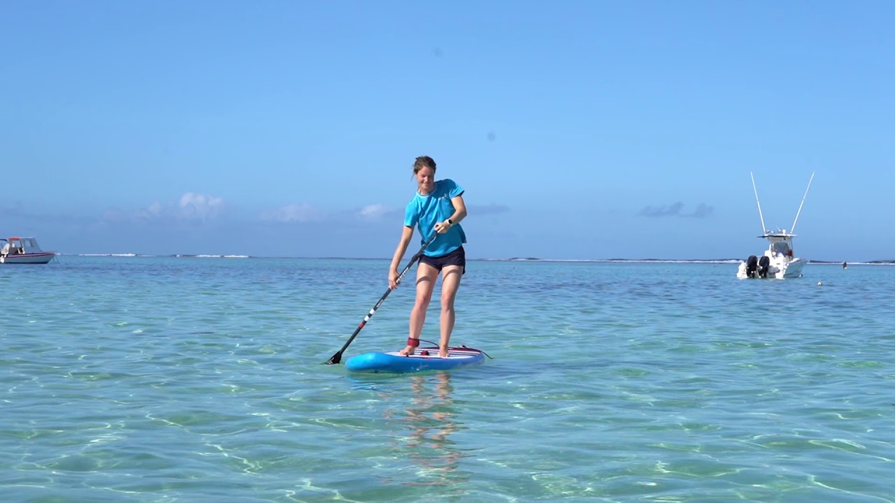 Der C-Schlag beim Stand Up Paddeln VDWS Ausbildung