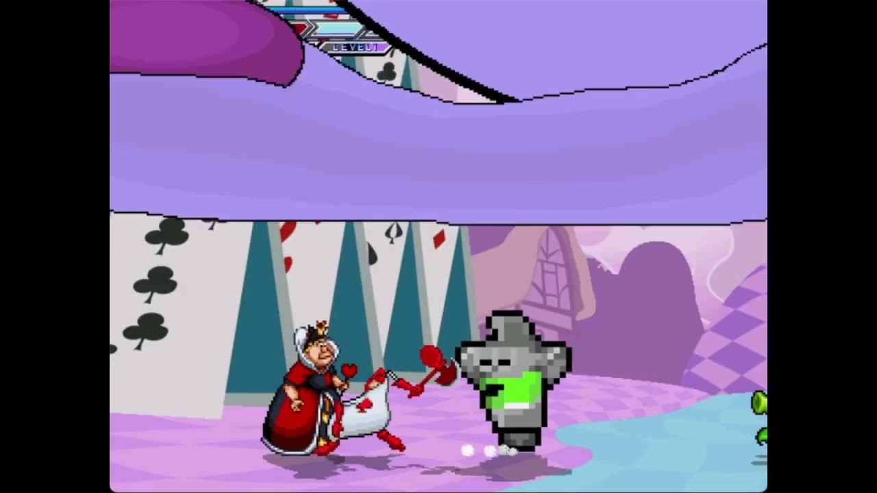 MUGEN Fight - LarryBoy vs. The Queen of Hearts