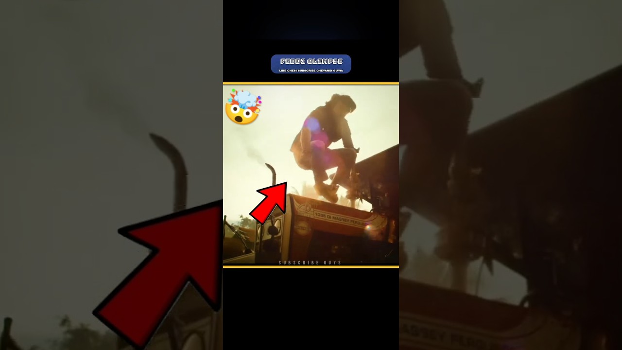 PEDDI GLIMPSE  #peddi #ramcharan