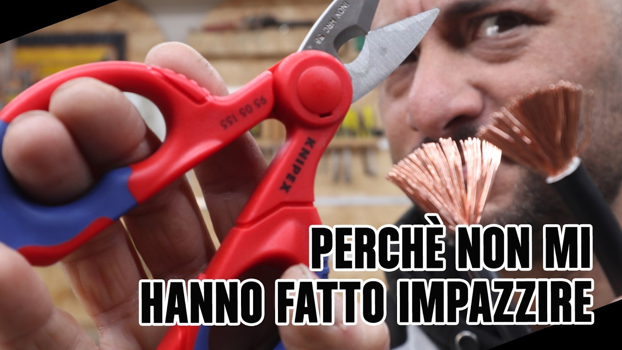 Le forbici Knipex 95 05 155 SB: ecco perché per me c'è di meglio