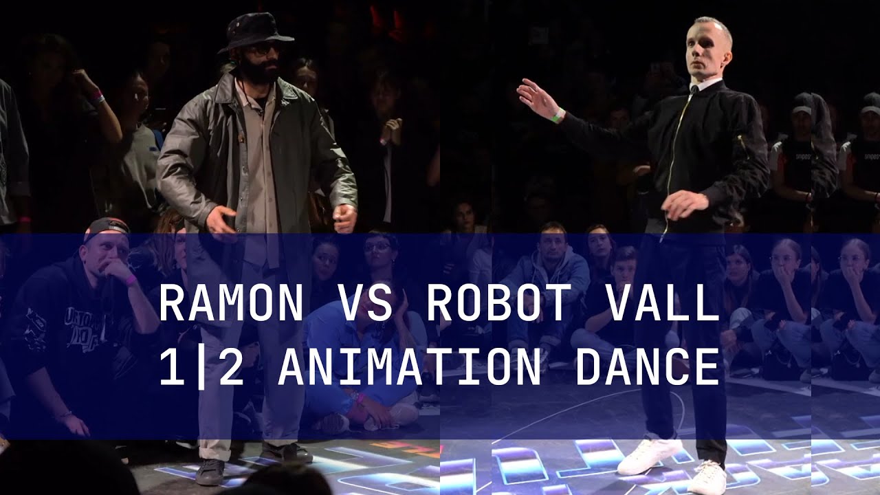 Ramon vs Robot Vall 1|2 animation dance Back to the future battle 2021
