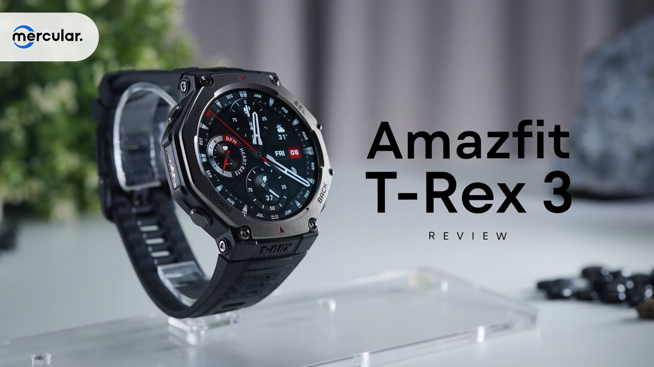 รีวิว Amazfit T-Rex 3 - ยังคงยืนหนึ่งในงบ 8 พัน