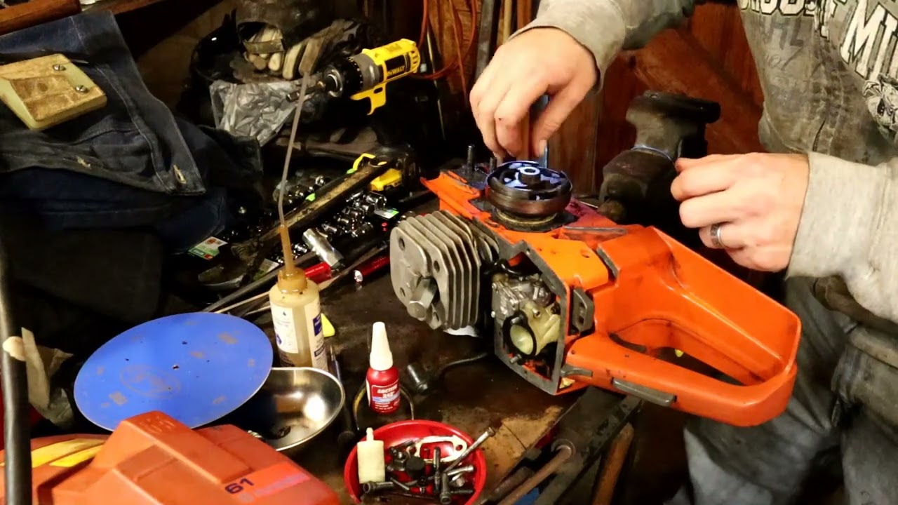 61/272 Husky Advanced Beginner Turd Saw Porting Pt1 Husqvarna