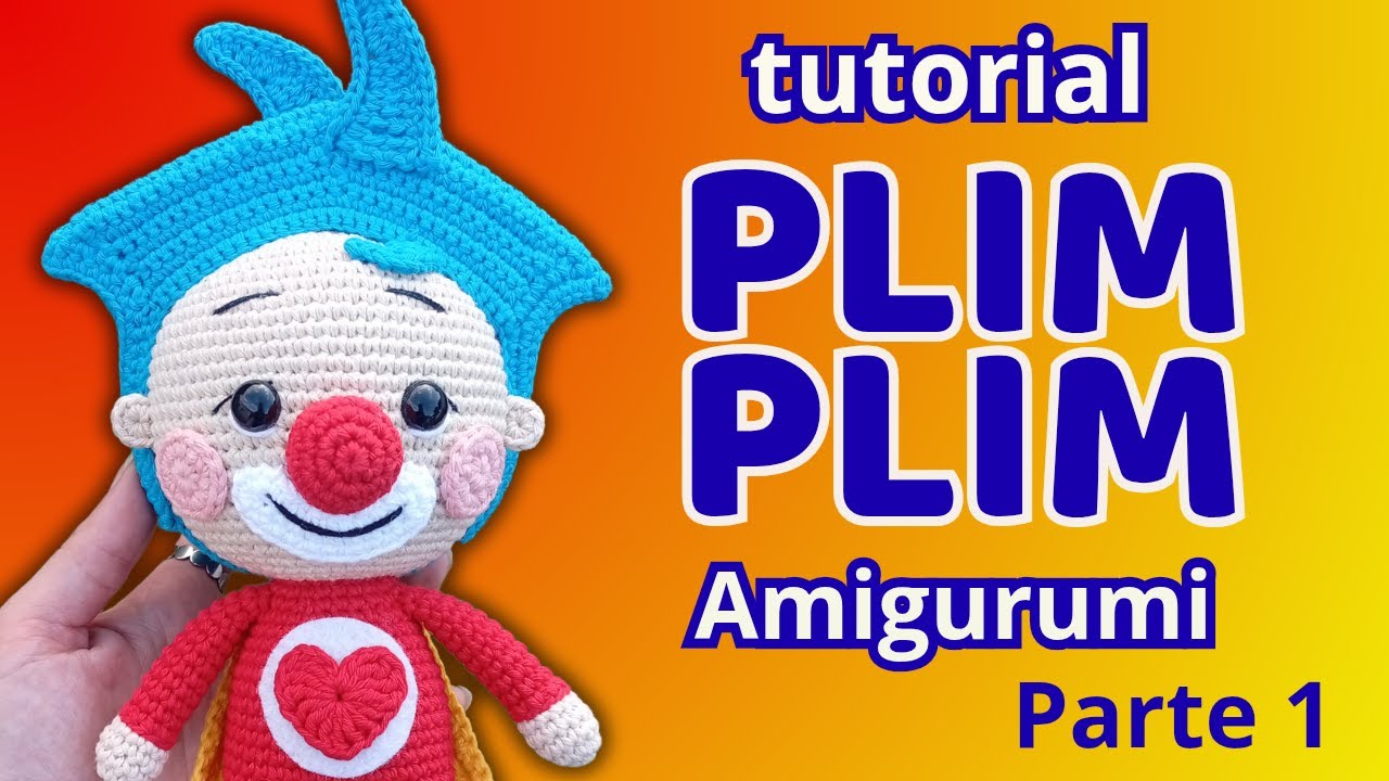 PLIM PLIM tejido a crochet 🧶| Tutorial Paso a Paso ❤️Parte 1