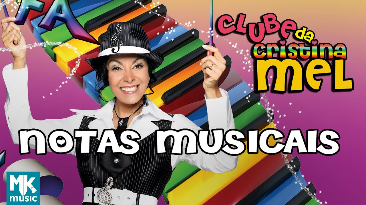 Cristina Mel - Notas Musicais - DVD Clube da Cristina Mel