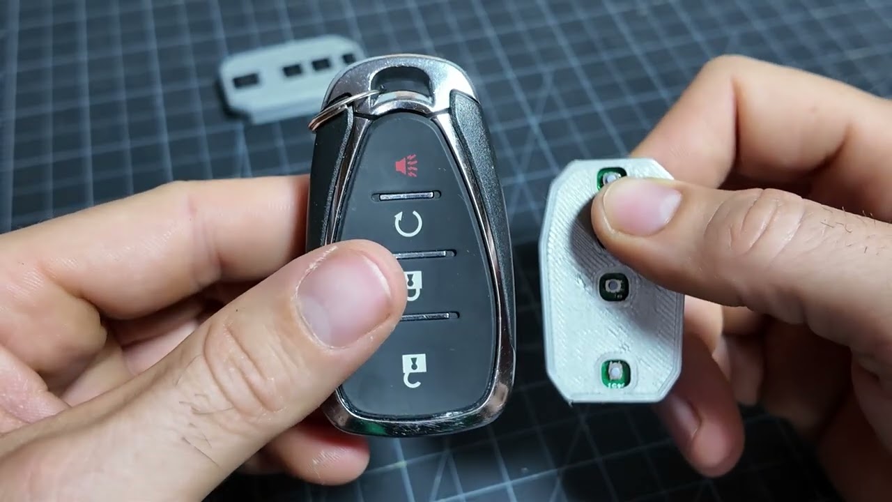Making a Chevy Bolt Key Fob Smaller