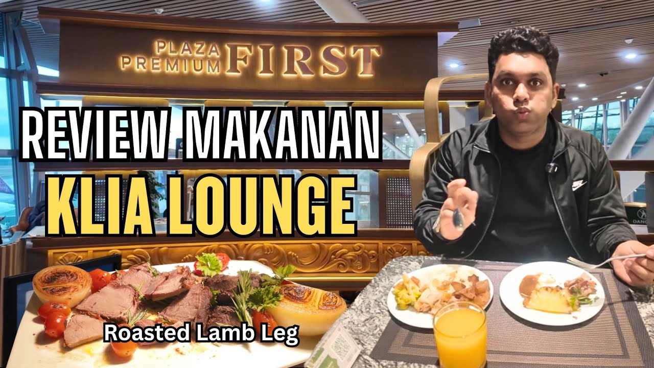 Aku Cuba Makanan Di KLIA First Class Lounge - Naik Singapore Airlines | Ep Khas | Switzerland 2025