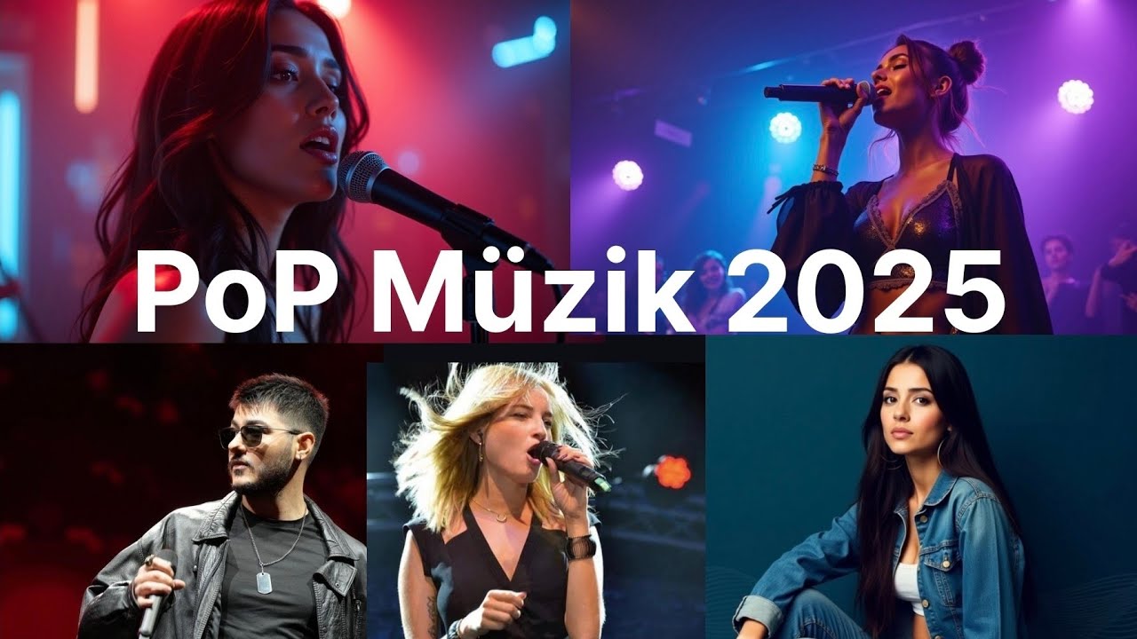 Pop Müzik 2025 🔥 En Çok Dinlenen Türkçe Pop Şarkılar | Yeni Hitler ve Trendler