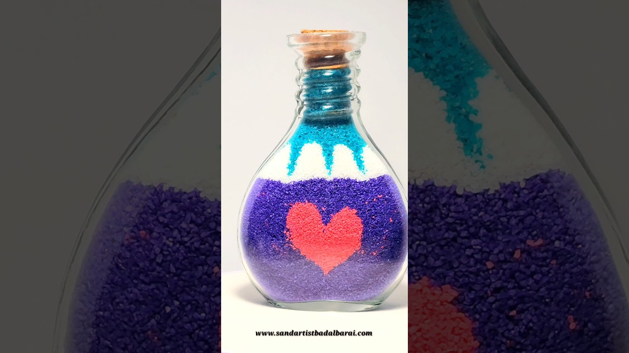 homedecor Sand Art Bottle 