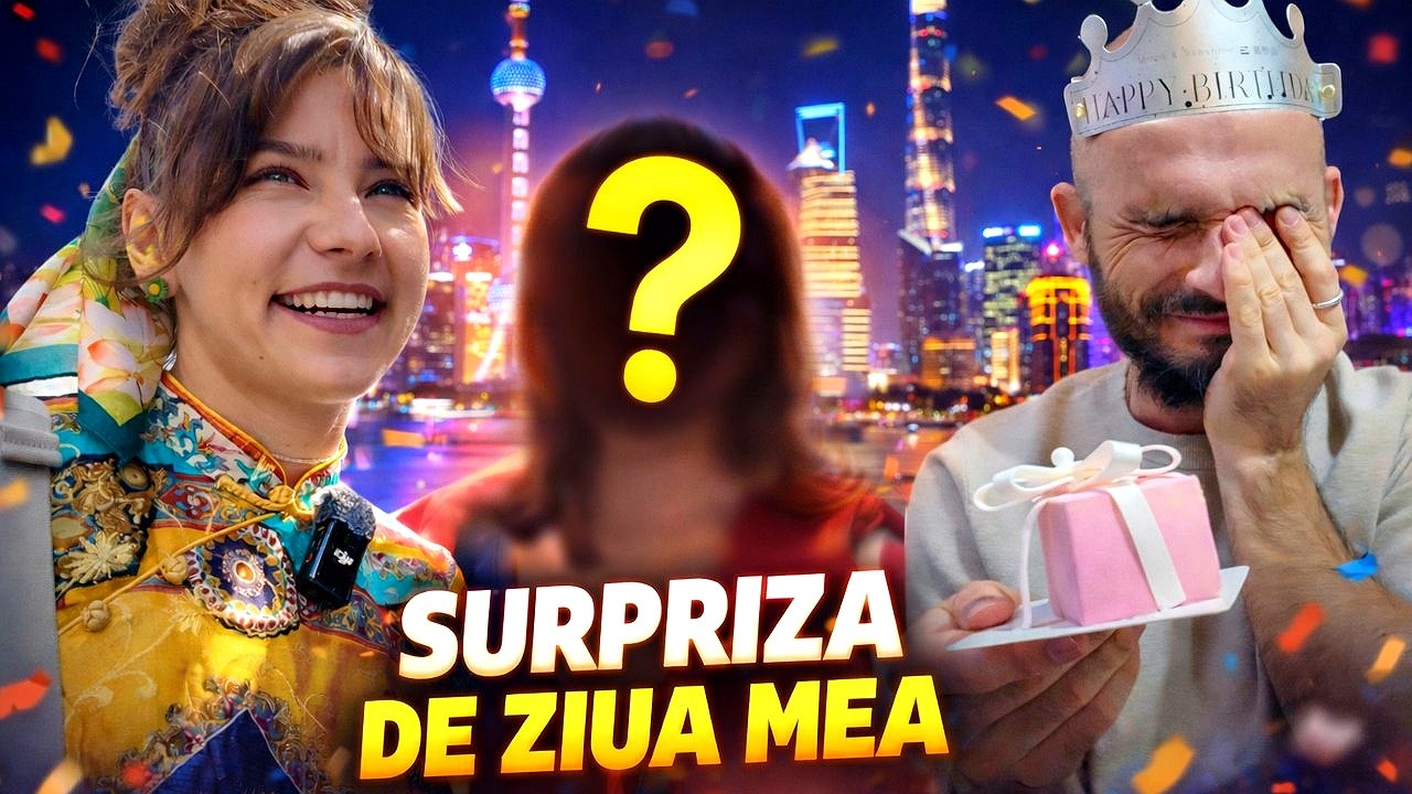 Am primit o vizita SURPRIZA in CHINA | Cine a venit la ziua mea?