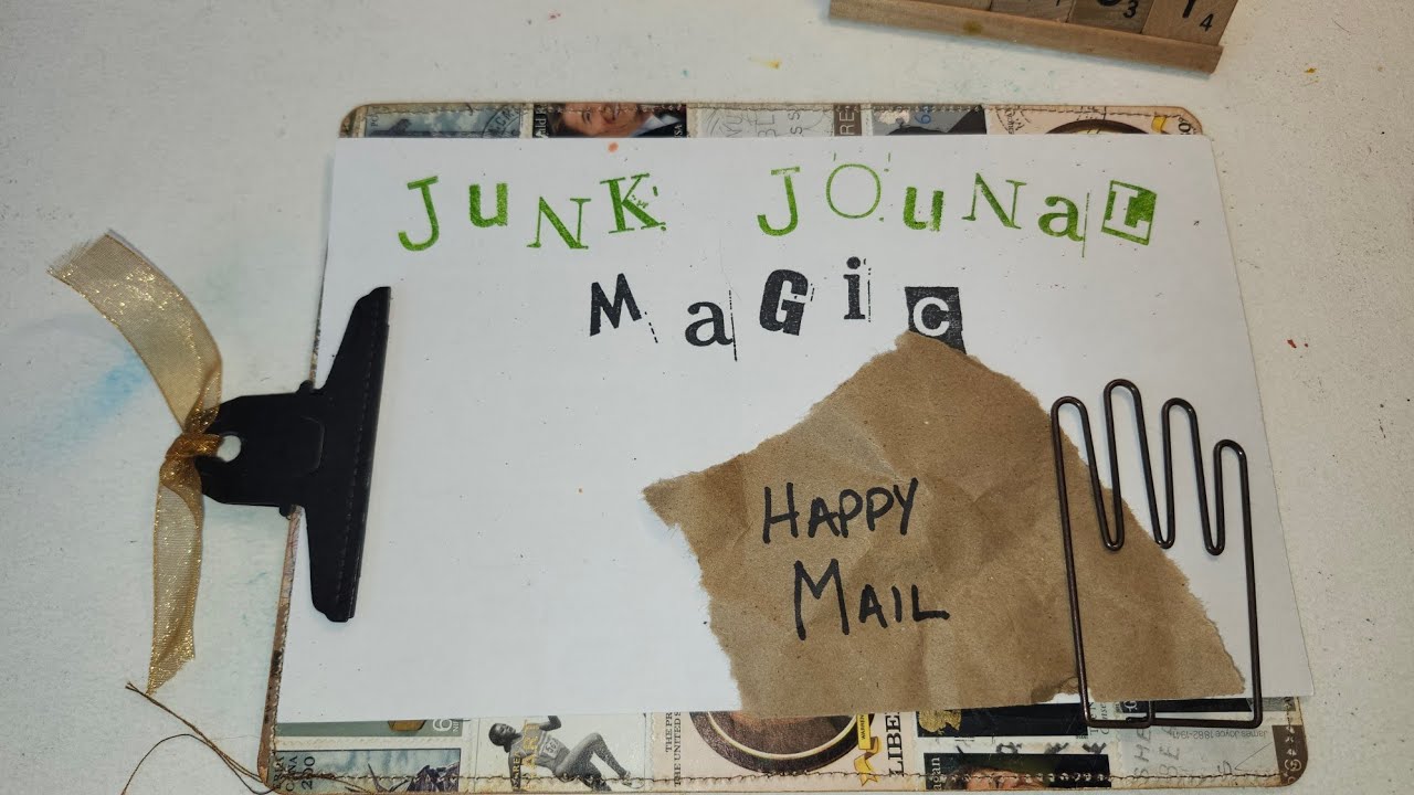 Happy Mail from @Coopsplacecrafts & @JustJournalingwithPossumPatty #papercrafting #watercolor #art