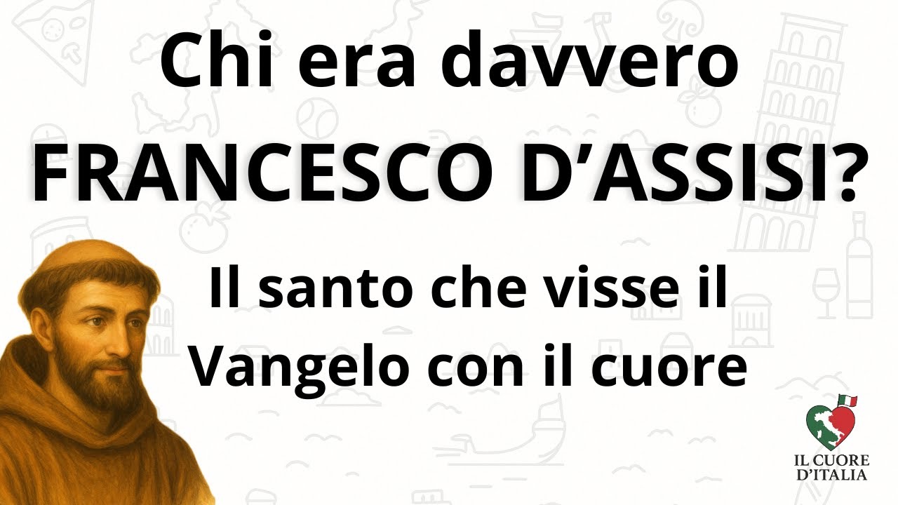 San Francesco d’Assisi: il santo che parlava al cuore 🌿🕊️| Italiano Facile | Learn Italian