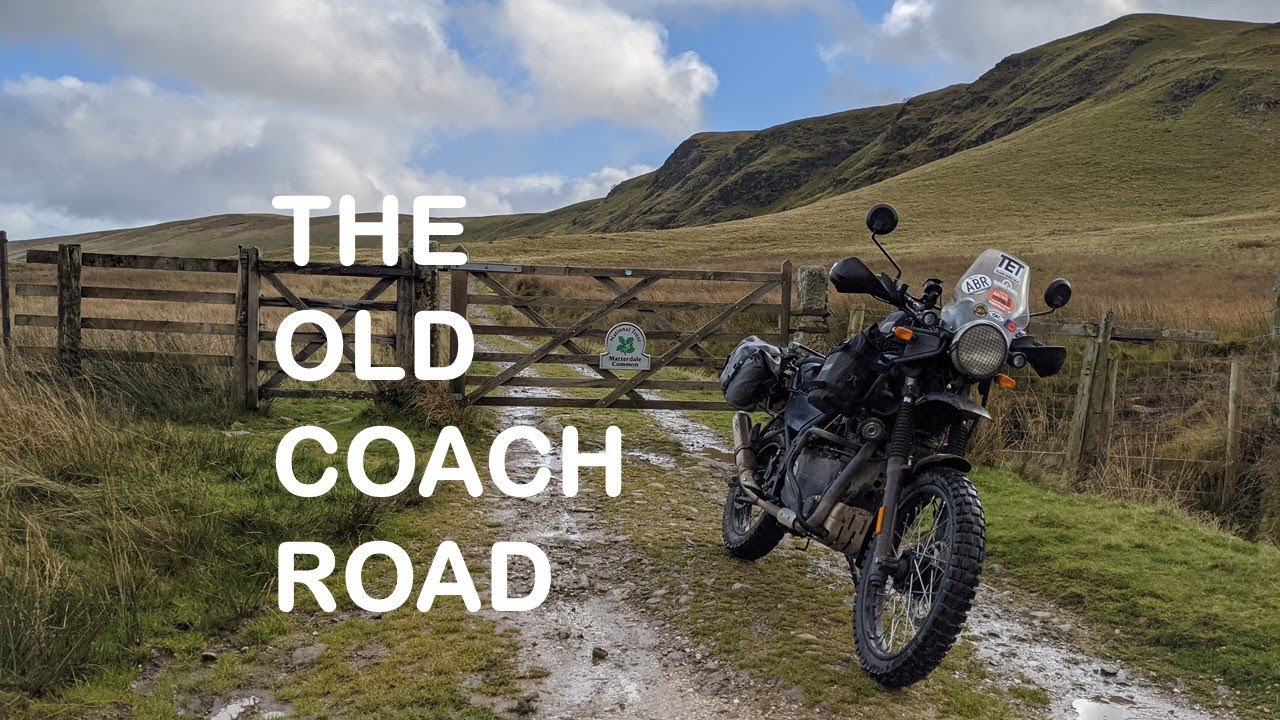 R.ENFIELD HIMALAYAN -  On The Old Coach Road - Lake District - Cumbria ENGLAND.