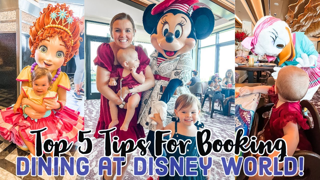 Tips for Booking DISNEY DINING | How to Book Disney Dining Reservations
