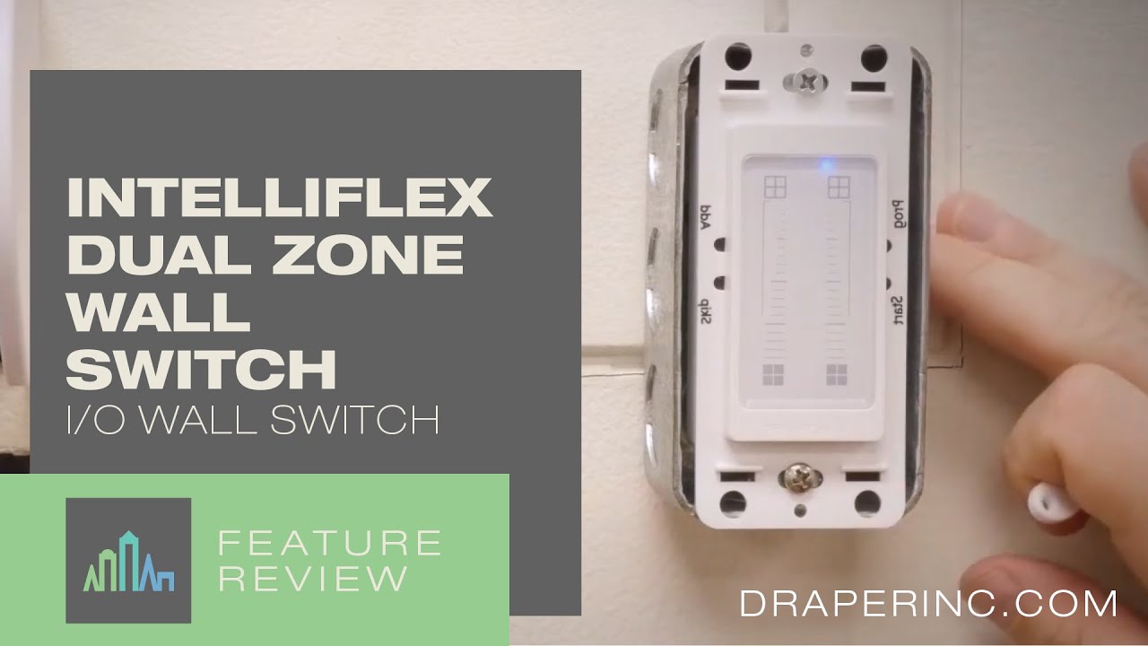 Feature Review: Intelliflex&reg; I/O Dual Zone Wall Switch