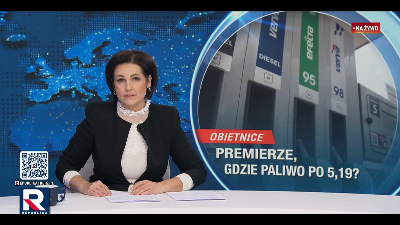 Dzisiaj Informacje Telewizja Republika 03.10.2026
