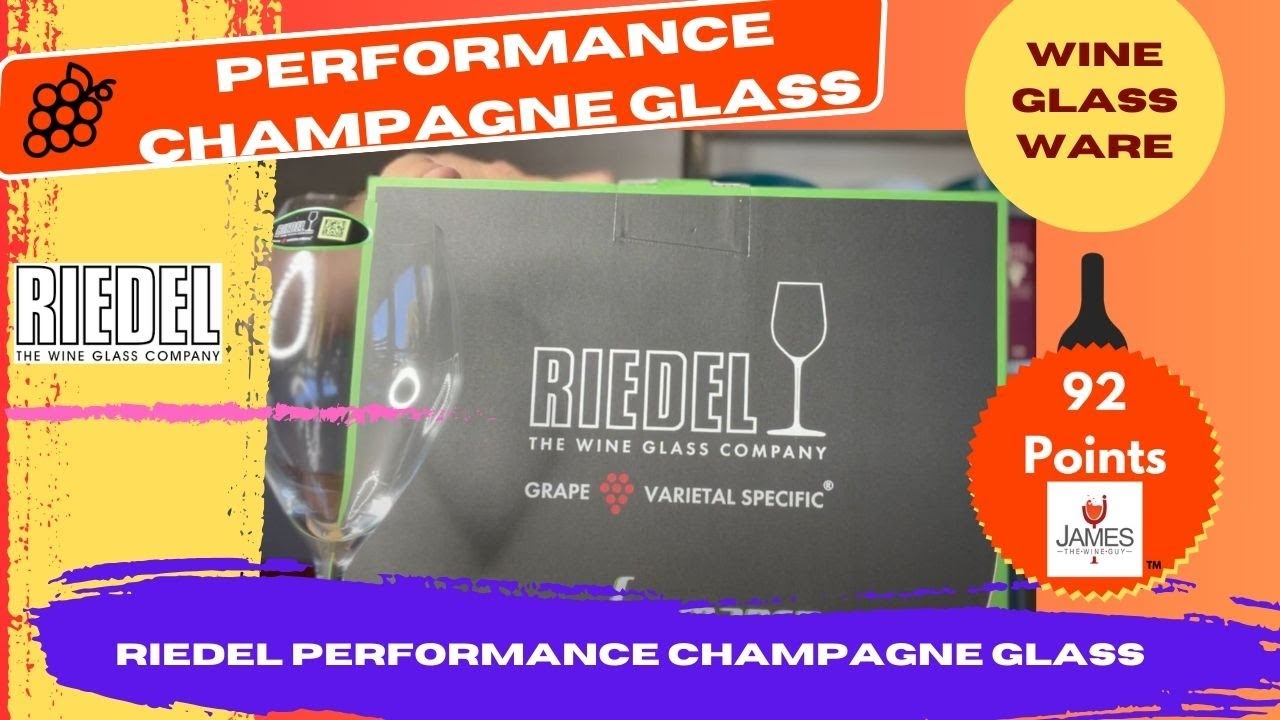 Riedel Performance Champagne Glass - 92 Points #SparklingWine
