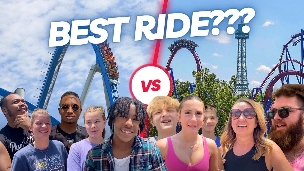 Ranking the BEST Kings Island Roller Coasters
