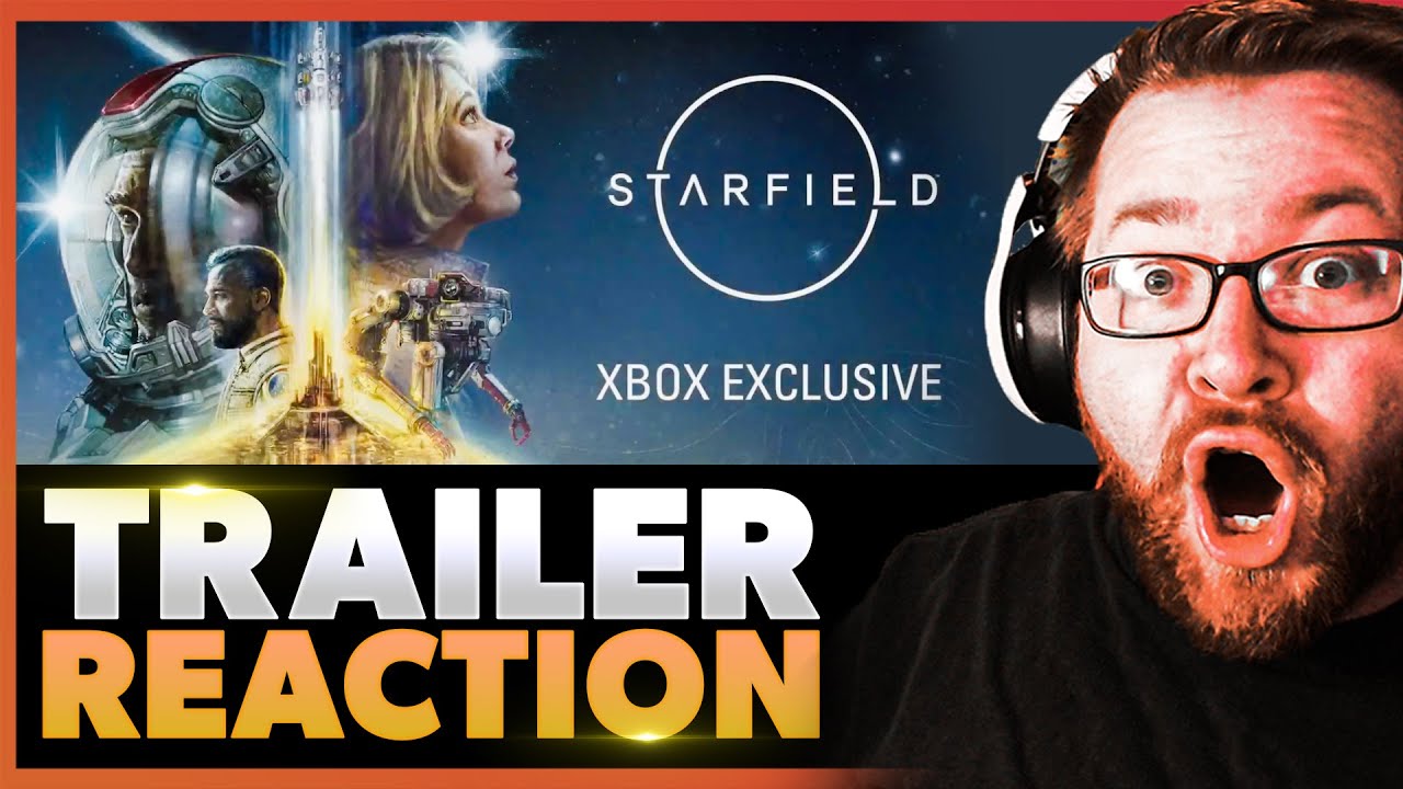 🚀 STARFIELD XBOX BETHESDA E3 2021 TRAILER REACTION! 🤯 Kazrisk Reacts