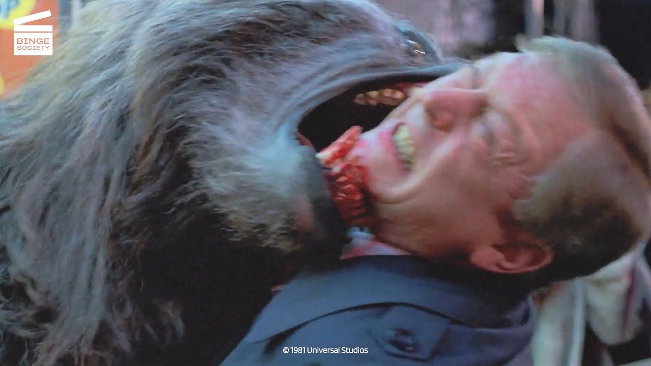 An American Werewolf in London: Piccadilly Square HD CLIP