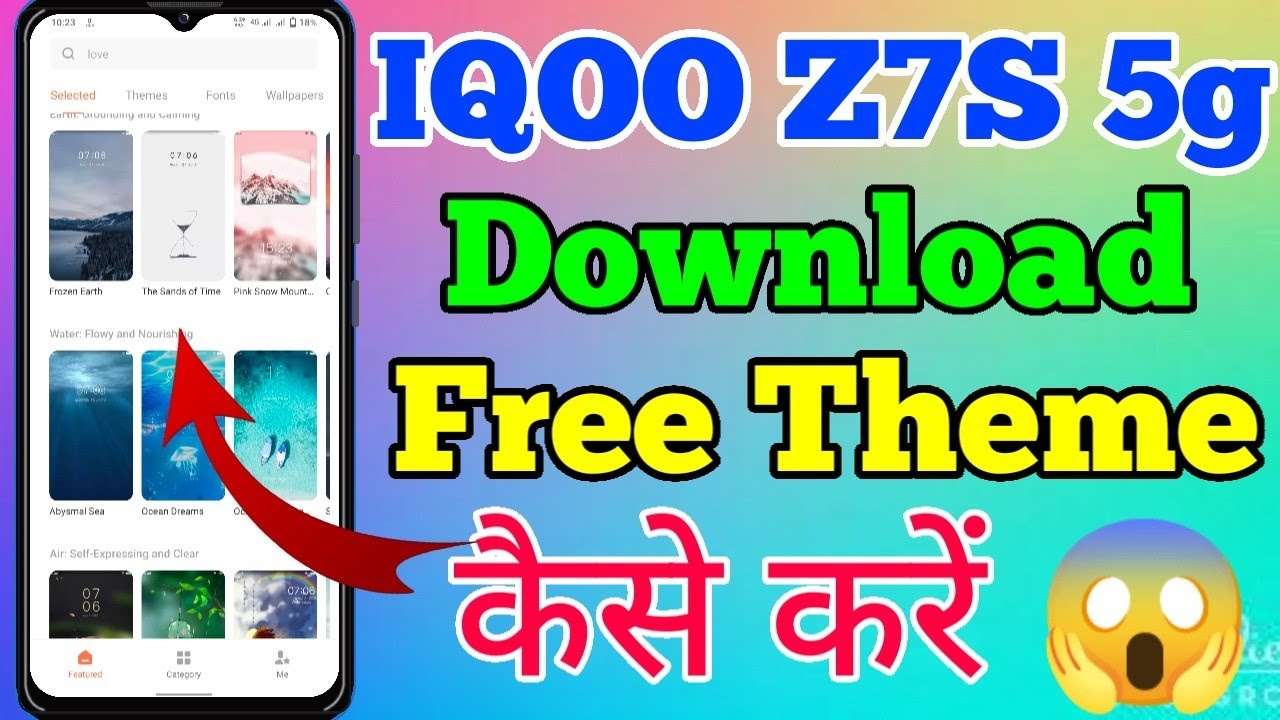 IQOO Z7S 5g Free Theme Change Setting Kaise Kare // How To Change Free Theme Setting On IQOO Z7S 5g