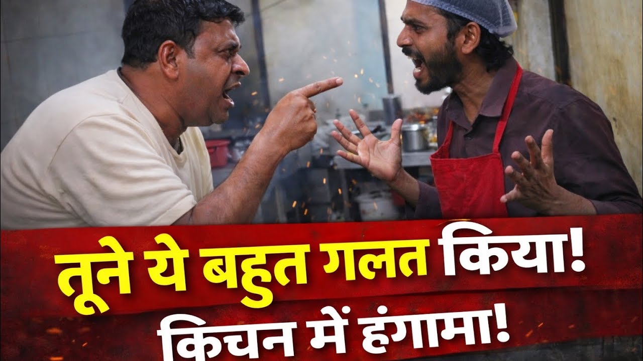 दोनों शेफ में तू-तू मैं-मैं?😱   [Rinkalvloger] 