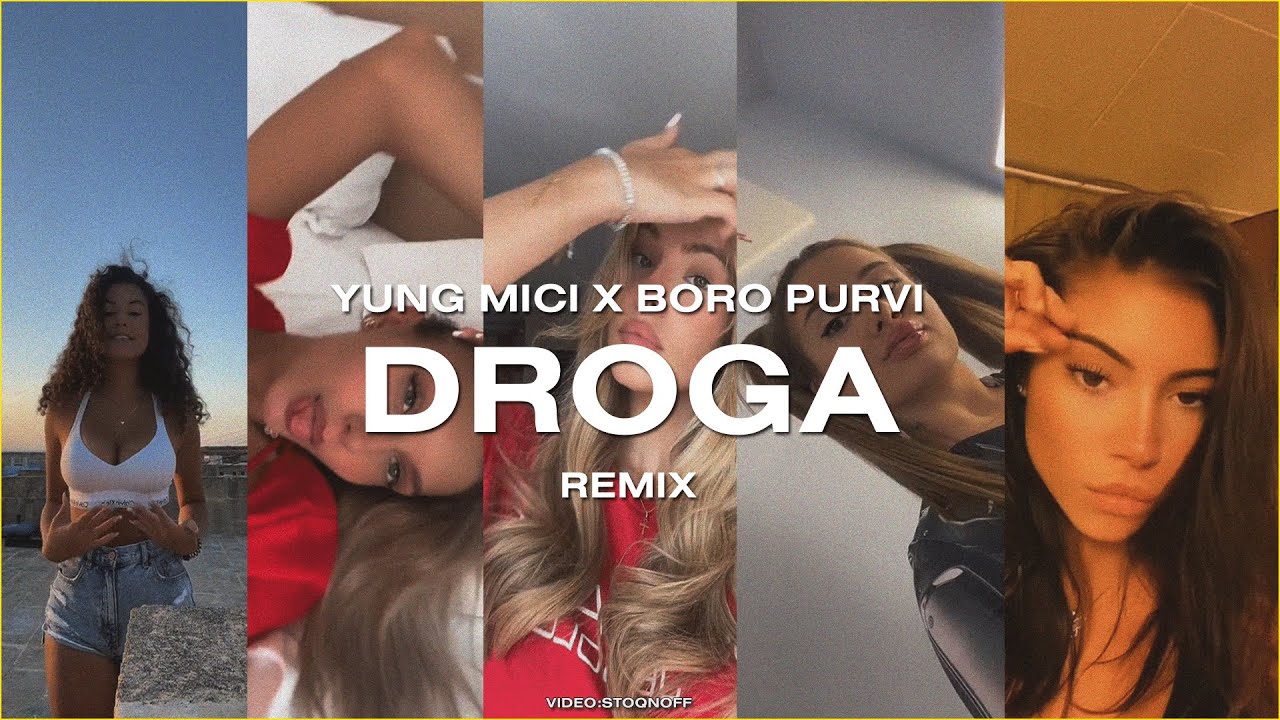 YUNG MICI X BORO PURVI - DROGA [SPED UP REMIX] (Official Video)