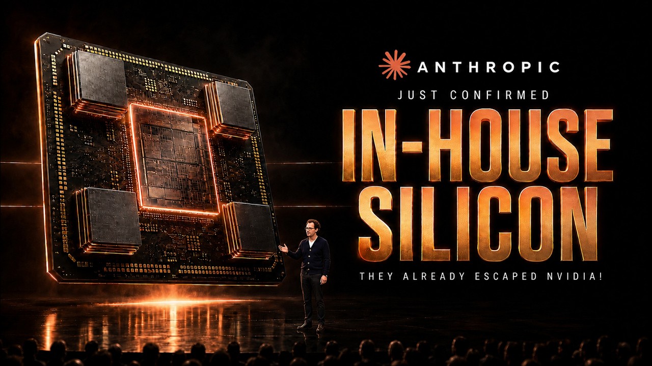 Anthropic Just Confirmed Its Own AI Chip - And NVIDIA's 74.9% Margin Is The REAL Target!