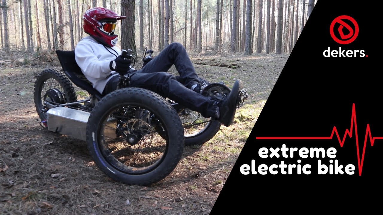 Monster Fat Trike - full suspension off-road ebike