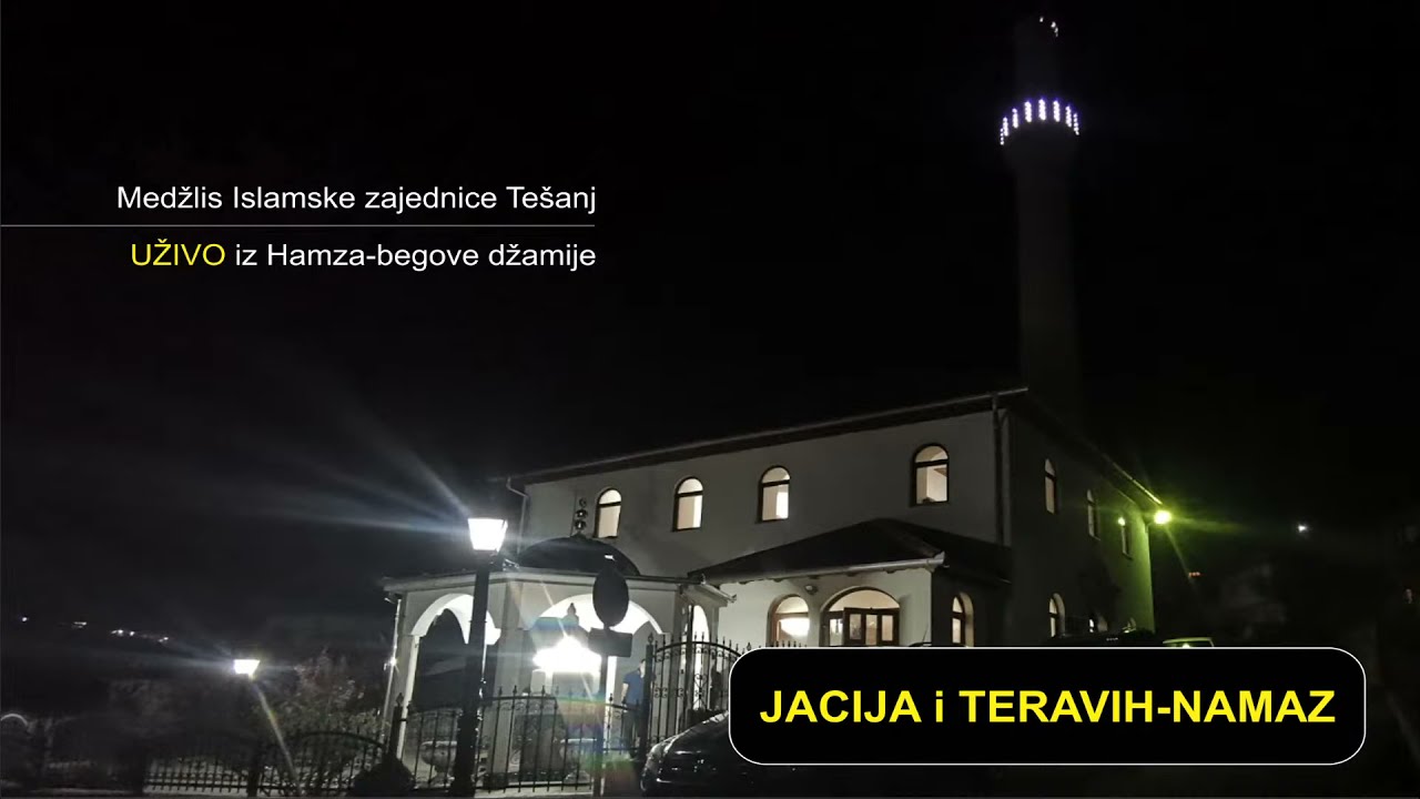 Teravih-namaz iz Hamza-begove džamije 15_04_2021