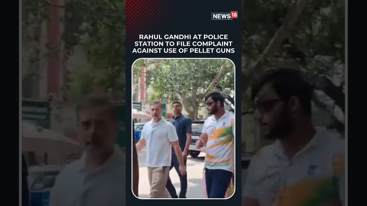 Rahul Gandhi | Pellet Gun | Students Protest | Rahul Gandhi Protest