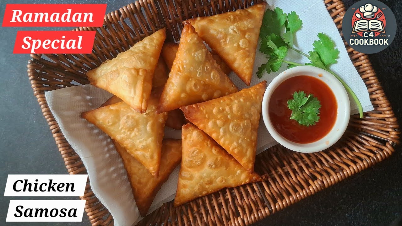 Crispy Chicken Samosa Recipe | Ramadan Special Chicken Samosa | Iftar Party Snack